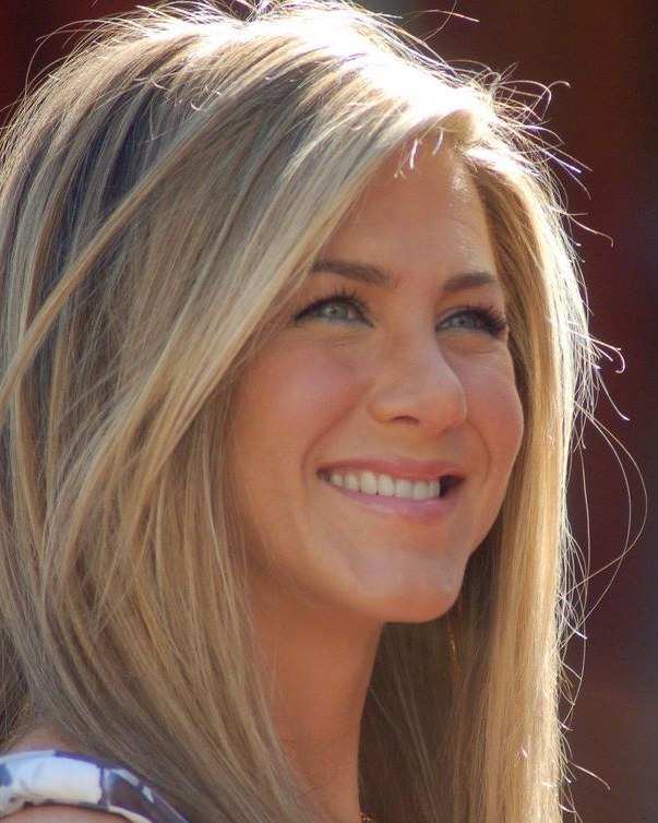 Jennifer Aniston at her Hollywood Walk of Fame ceremony in 2012