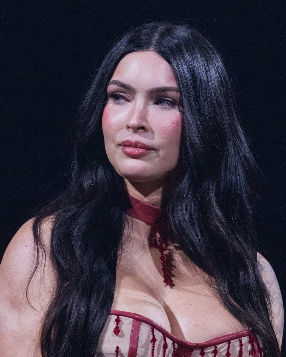 Megan Fox at a Q&A in Los Angeles in 2025